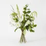 bouquet artificiel blanc 95 cm