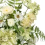 bouquet artificiel blanc 60 cm - détails fleurs