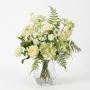 bouquet artificiel blanc 60 cm