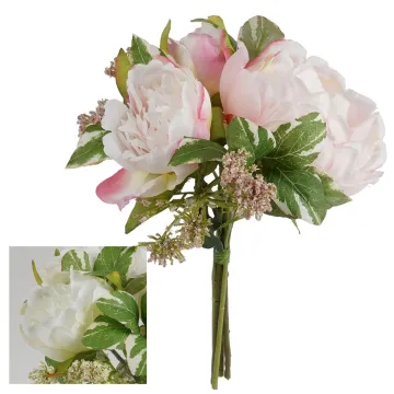 bouquet de PIVOINES artificielles 20 cm
