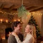 GUI artificiel 50 cm à suspendre tradition du baiser sous le gui