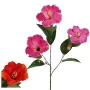 HIBISCUS artificiel 80 cm - 2 couleurs
