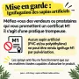 SAPIN artificiel Nordique 120 cm à 360 cm IGNIFUGE