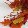Guirlande feuilles érable artificiel (aralia)  170 cm automne