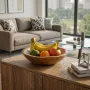 lot de 5 BANANES artificielles 20 cm dans un saladier avec d'autres fruits artificiels