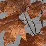 branche artificielle PLATANE 72 cm marron détails feuilles