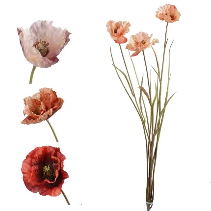 PAVOT artificiel 68 cm