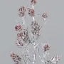 Branche artificielle avec  pommes de pin 50 cm effet blanchi - détails