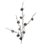Branche artificielle de  pommes de pin 70 cm effet pailleté