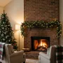 GUIRLANDE Artificielle de sapin canadien 270 cm ignifugé