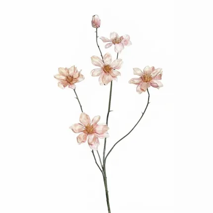 Branche de MAGNOLIA artificiel doré 115 cm