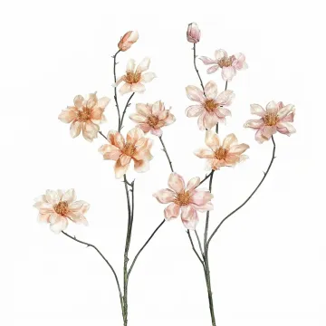 Branche de MAGNOLIA artificiel doré 115 cm