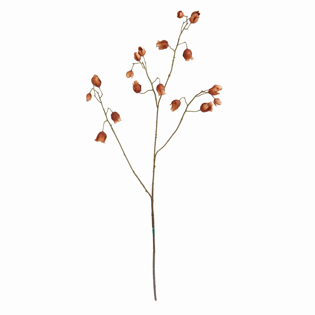 Sandersonia Auriantaca  artificielle ou lanterne chinoise 90 cm en tige