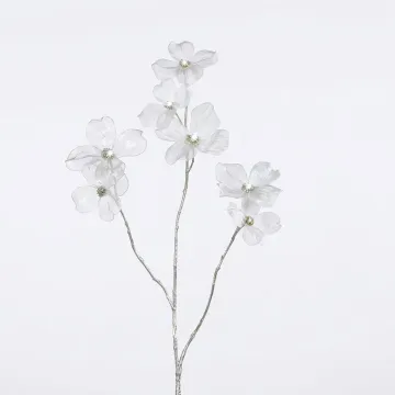 Cornouiller artificiel translucide 86 cm