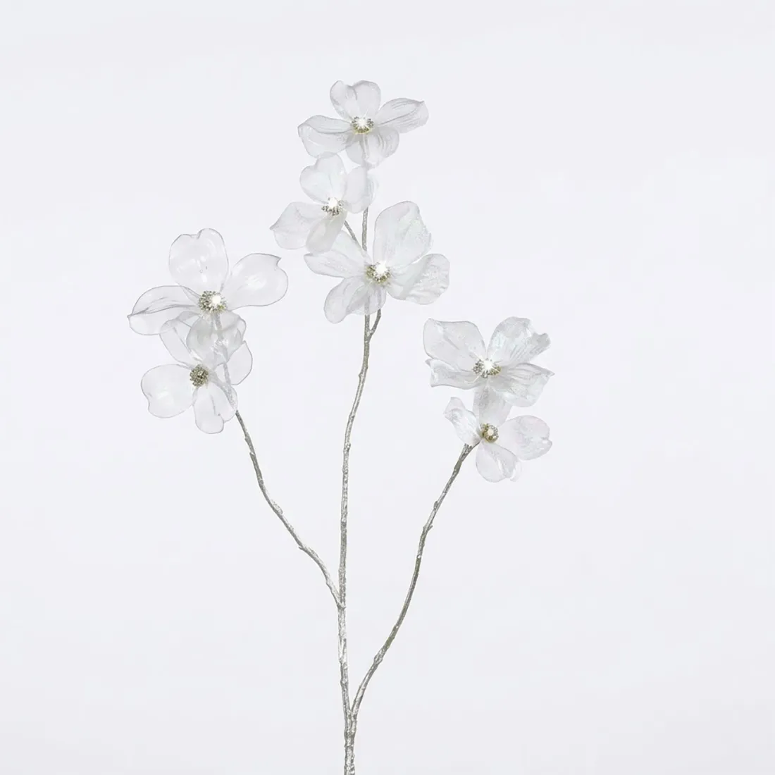 Cornouiller artificiel translucide 86 cm