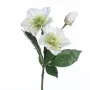 Hellebore ou Rose de Noel artificielle 34 cm
