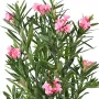 Laurier rose artificiel en fleurs 140 cm- fleurs et feuillage