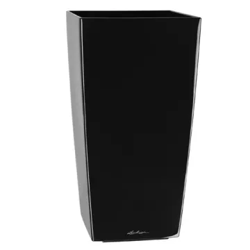 Lechuza Cubico noir brillant hauteur 40 à 75 cm