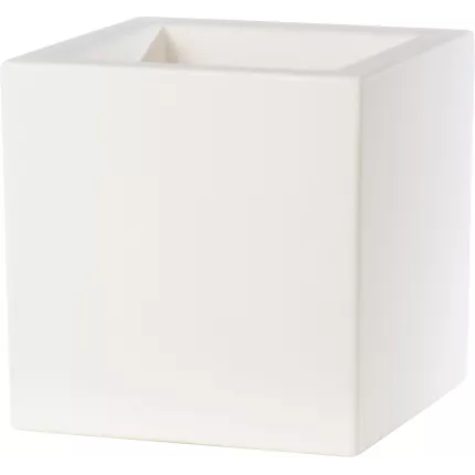 pot cube Strevi   30 à 50 cm blanc