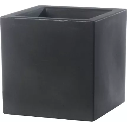 pot cube Strevi   30 à 50 cm gris anthracite