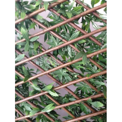 dos Palissade Aralia artificielle 2 m x 1 m modulable