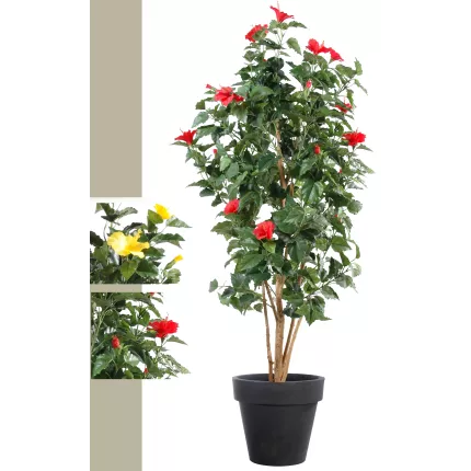 HIBISCUS artificiel 110 et 150 cm