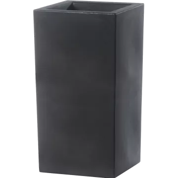 Strevi Cube haut 80 cm gris anthracite
