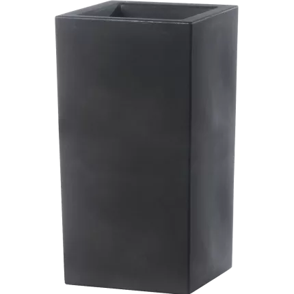 Strevi Cube haut 80 cm gris anthracite