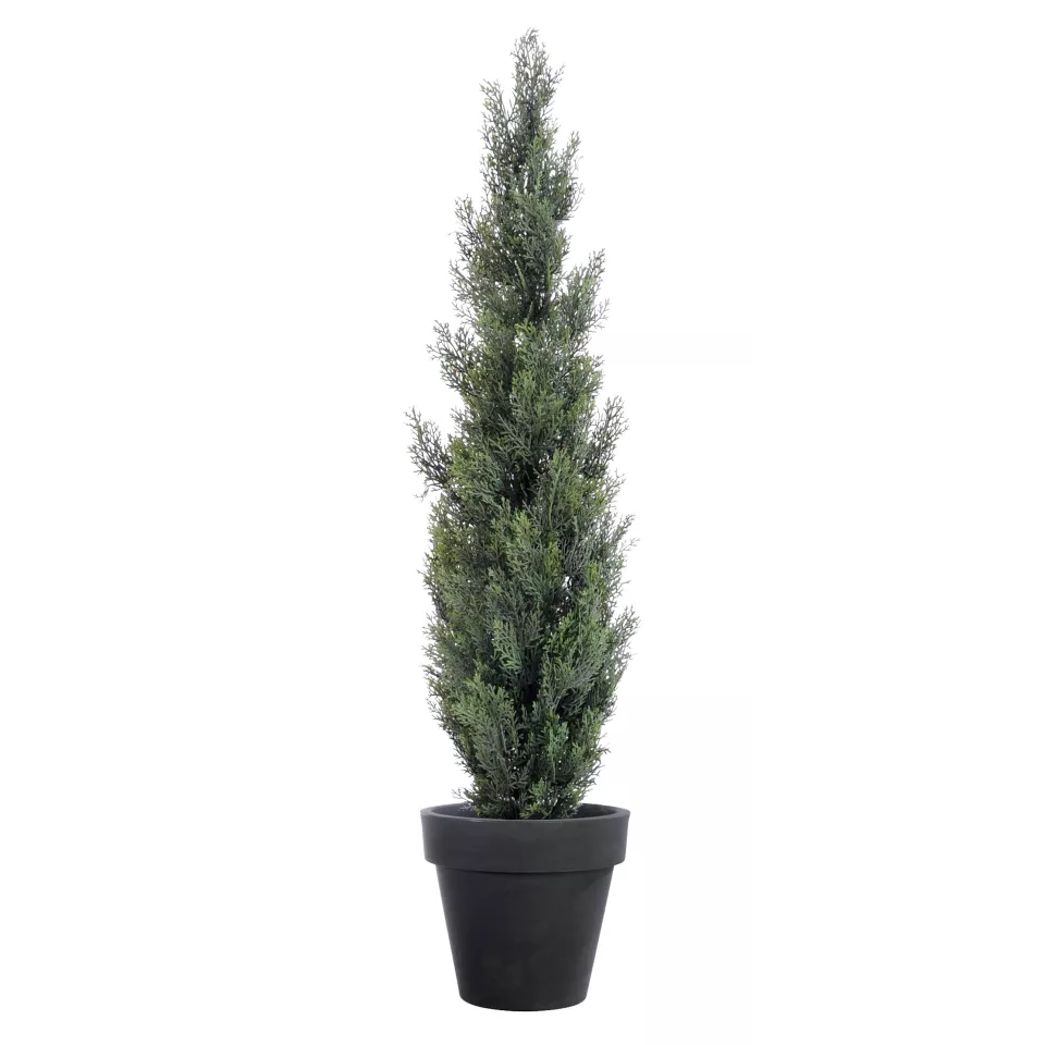 Baoblaze Arbre Topiaire Artificiel En Boule, Faux Cyprès