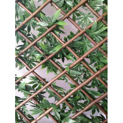 dos Palissade feuille artificielle  2 m x 1 m modulable