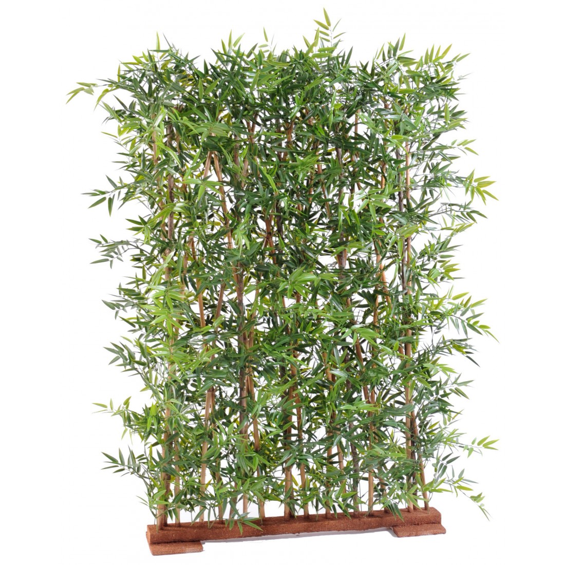 Haie artificielle bambou dense japenese plast 90 à 180 cm largeur 110 cm -  bambous artificiels | Reflets Nature
