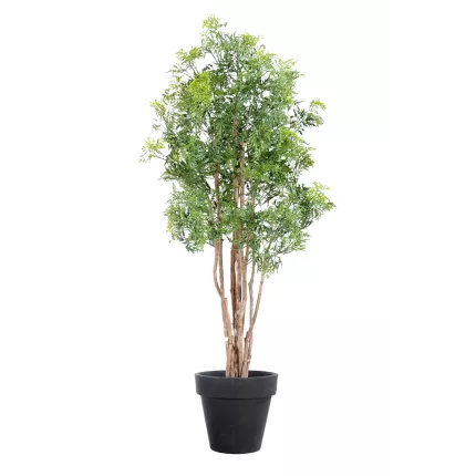 ARALIA artificiel MING NITIDA  150 cm avec pot de présentation