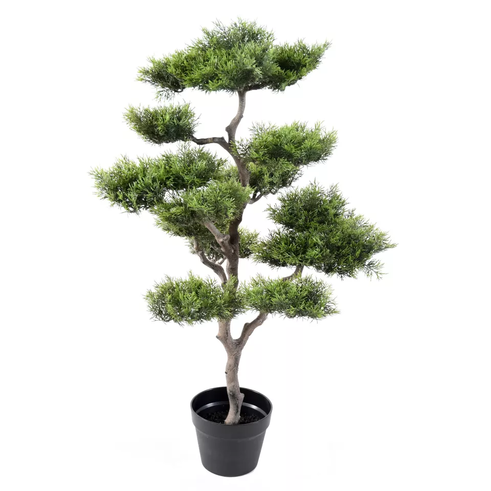 Plante Artificielle Décorative Réaliste - Sans Entretien, Ornement Vert Pour Bureau, Maison, Intérieur - Fausse Plante En Pot - 8