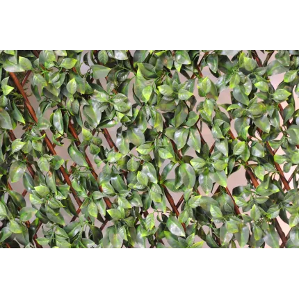 croisillon Palissade charme artificiel 2 m x 1 m modulable