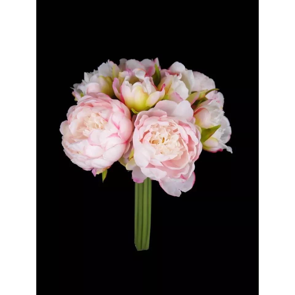 Bouquet De Pivoine Artificielles 24 Cm